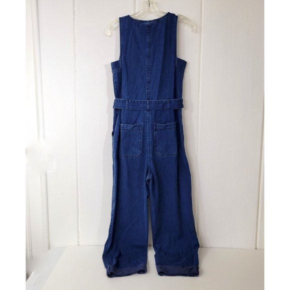Rachael Comey Sleeveless Denim Jumpsuit - Picture 2 of 5
